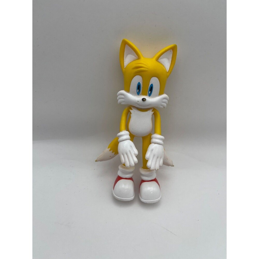 Sonic Tails Figure 5" Toy Miles Prower Yellow Fox Sega Loose Figure